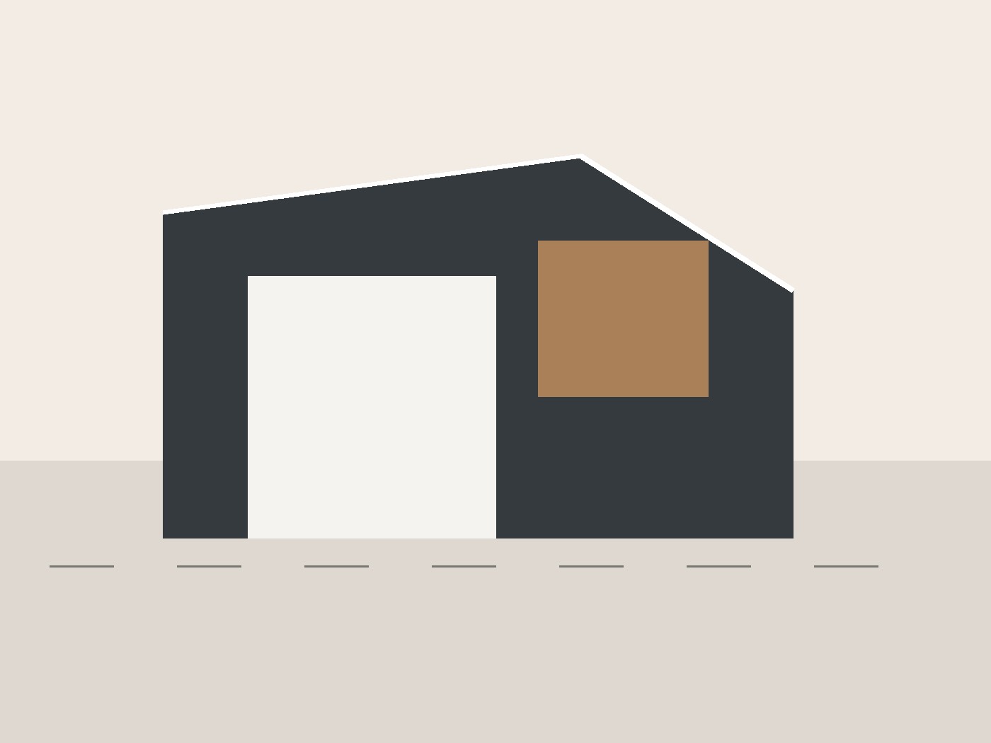 Architektonische Projektansicht
