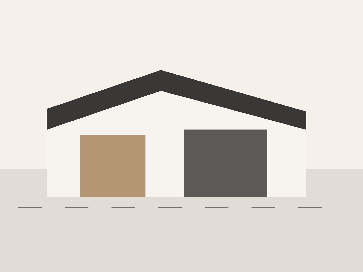 Architektonische Projektansicht